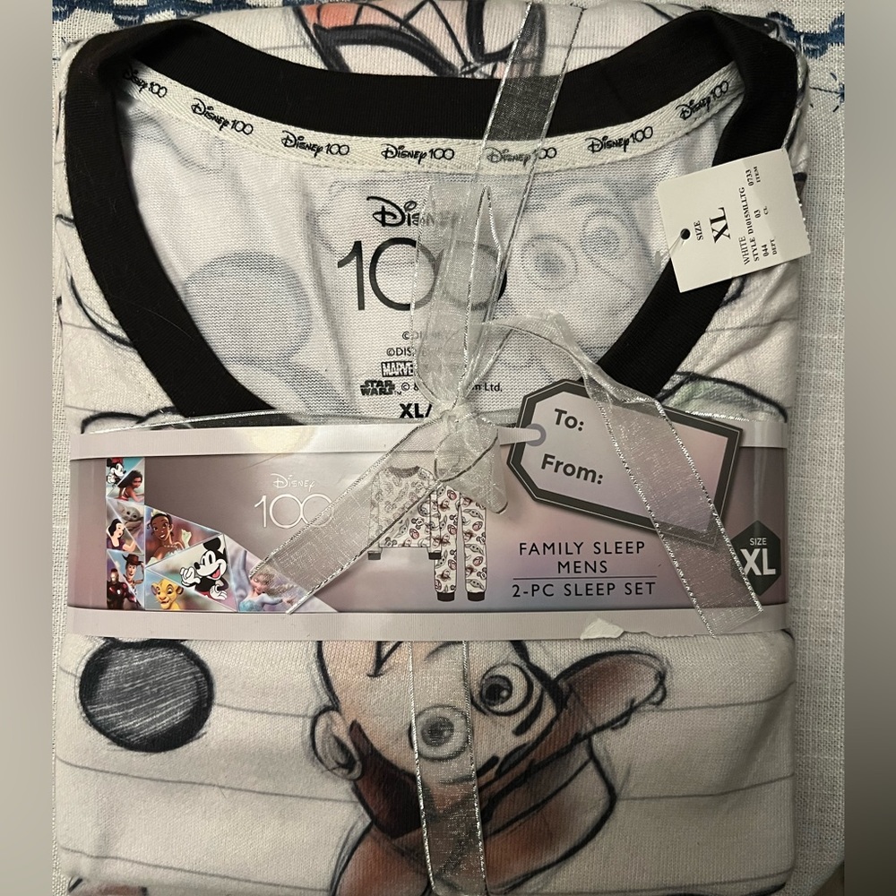 Disney 100 Pajama Set XL